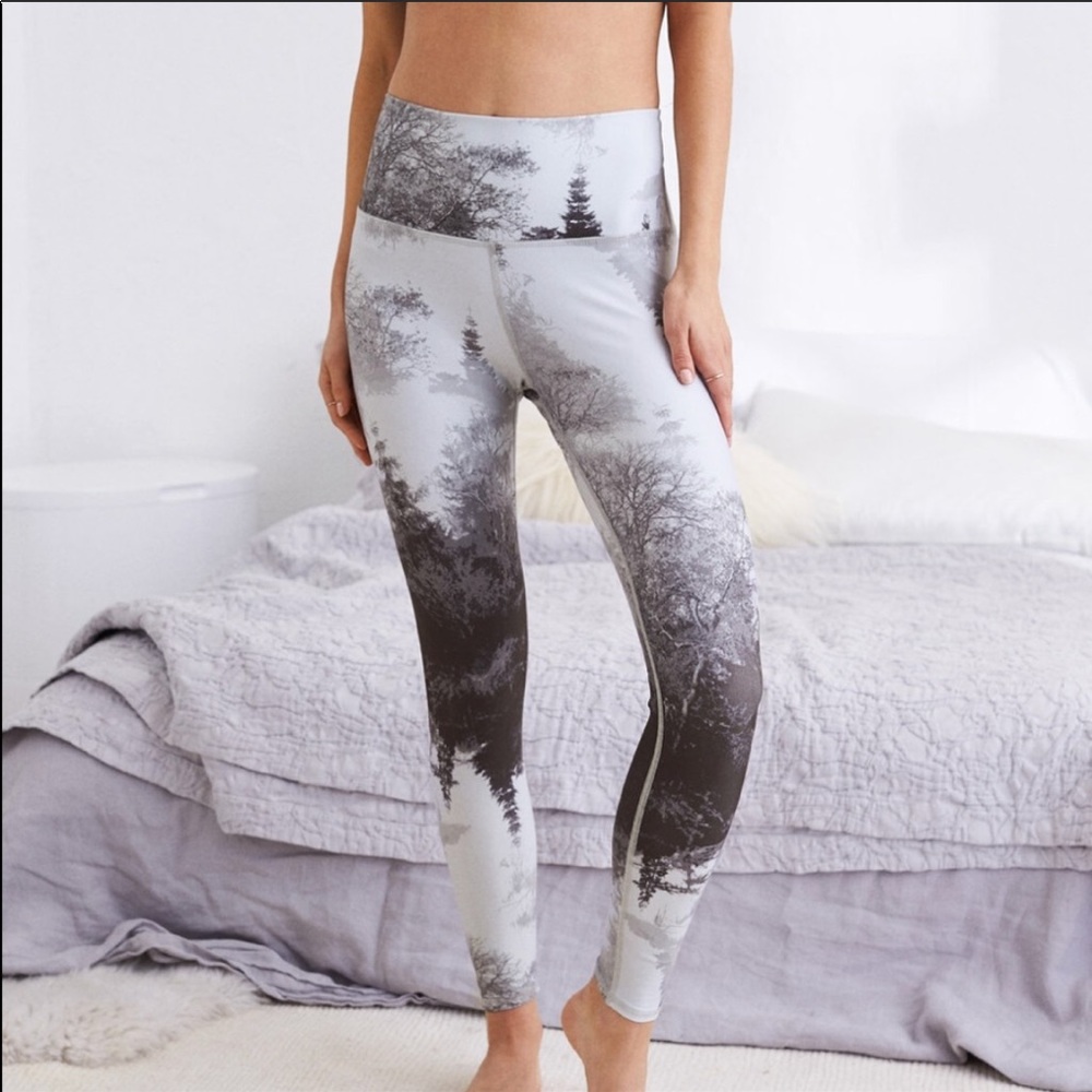 Aerie NWT XS American Eagle Leggings, Trees